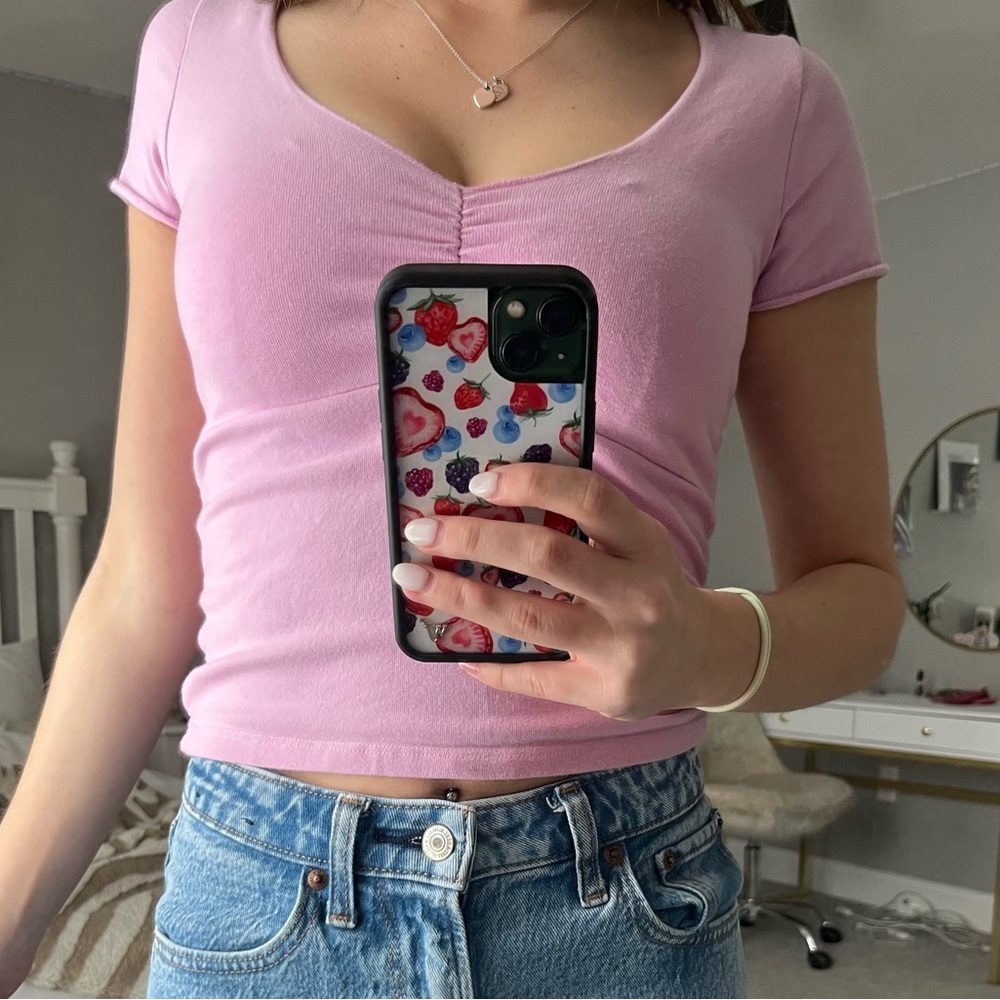 Pink | Brandy Melville Gina top size: Small (worn a couple of times)